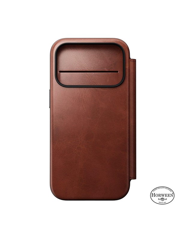 Nomad - Modern Leather Folio - iPhone 17 Pro | Olde Dublin | Horween