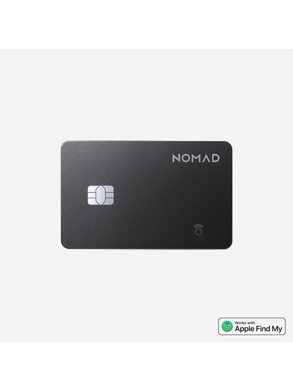Nomad Tracking Card Pro - Find My | Black