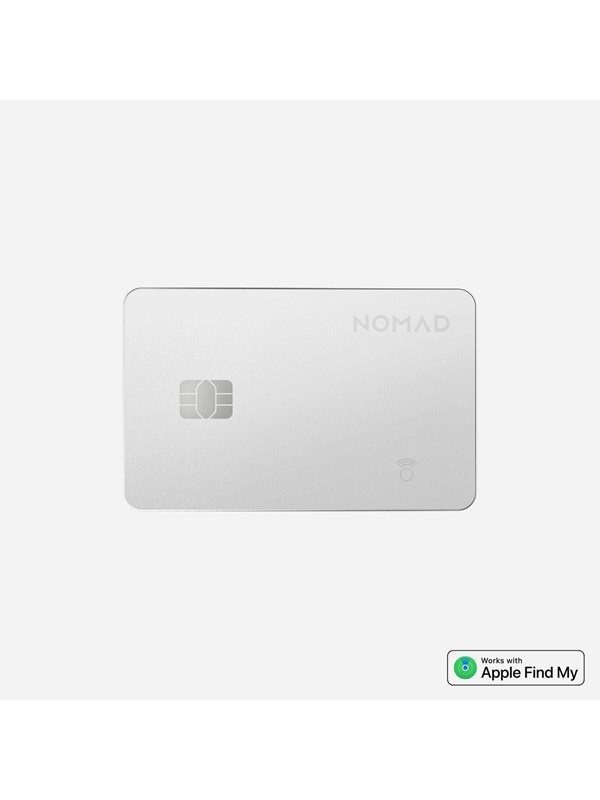 Nomad Tracking Card Pro - Find My | White