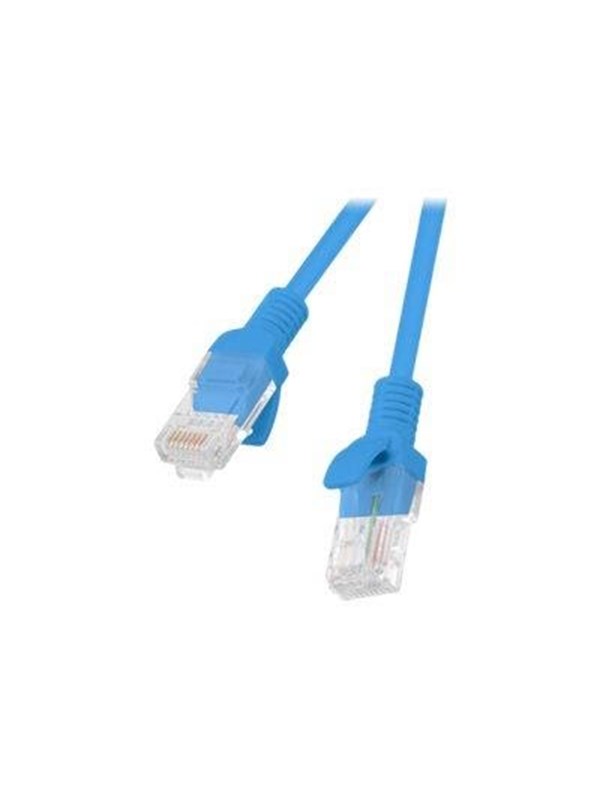 Lanberg patch cable - 15 m - blue RAL 5012 - Blå - 15m