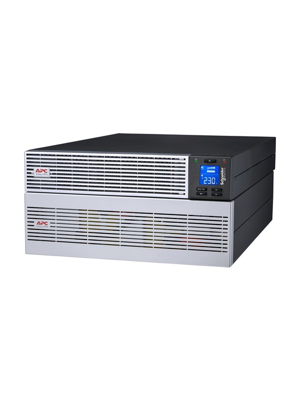 APC Easy UPS On-Line - UPS - extended runtime hardwire outlet (1P+N+E) intelligent card slot with rail kit - 6 kW - 6000 VA - Li-Ion