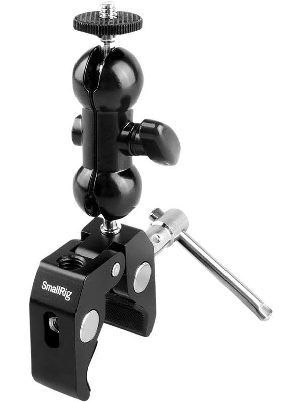 SmallRig 1138 DOUBLE BALLHEAD W/CLAMP &amp; 1/4" SCREW