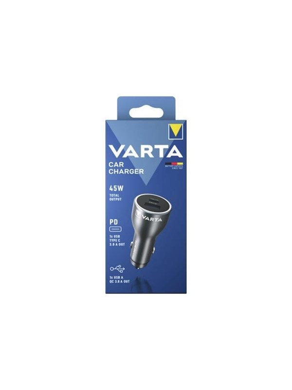 VARTA car power adapter - USB 24 pin USB-C - 45 Watt