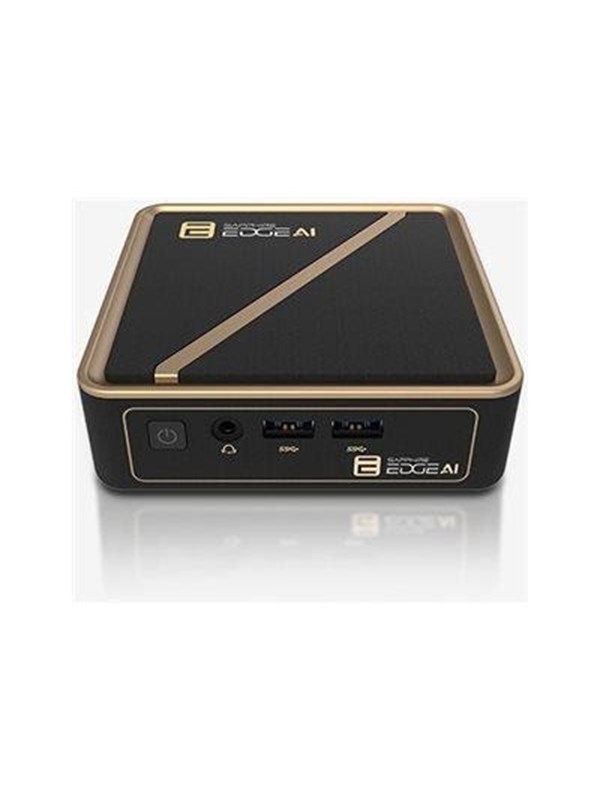 Sapphire Edge AI - mini PC - AI Ready - Ryzen AI 9 HX 370 3.3 GHz - 0 GB - no HDD