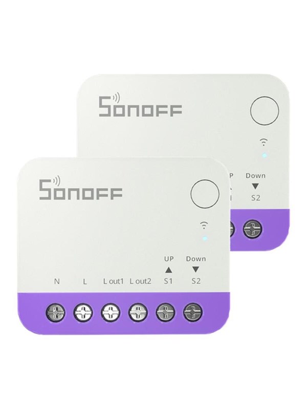 Sonoff MINI-RBS WiFi Smart Mini Roller Shutter Switch 2â¯pcs