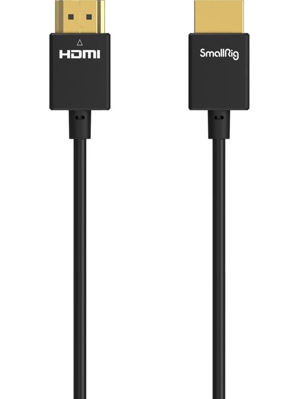 SmallRig 2957 HDMI Cable Data Cable (A to A) Ultra Slim 4K 55cm