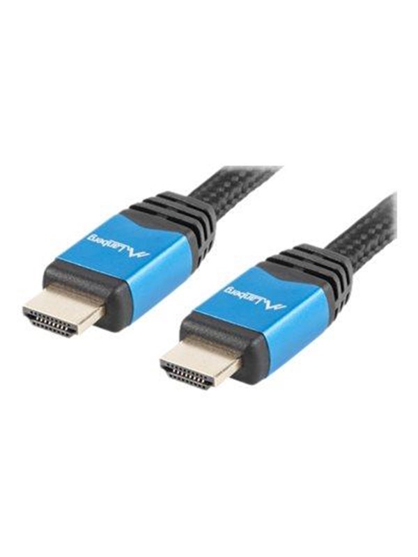 Lanberg HDMI cable with Ethernet - 1 m