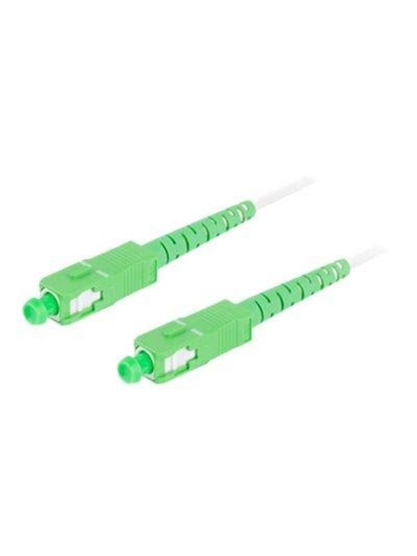 Lanberg patch cable - 10 m - 10 m - white - Vit - 10m