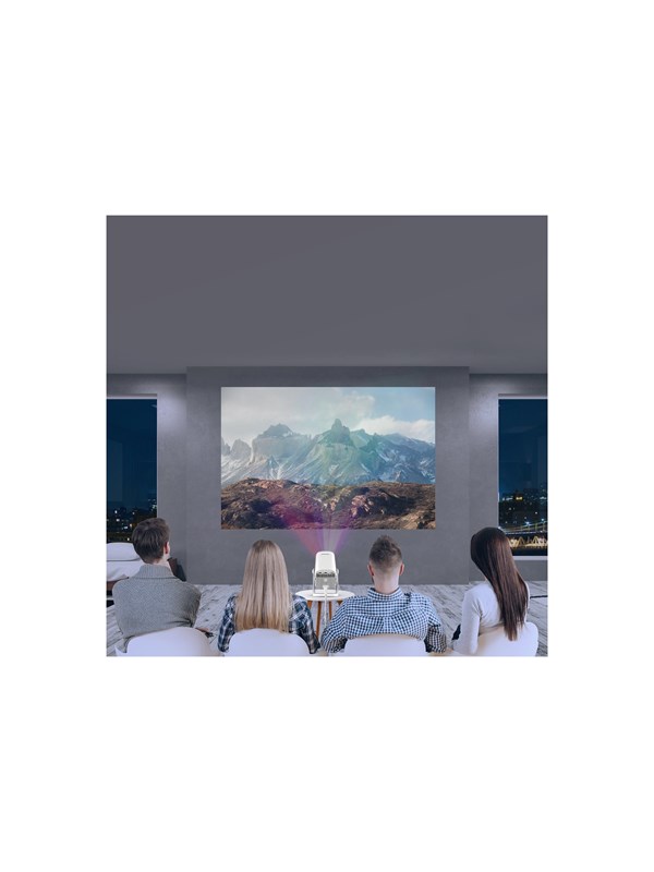 Philips Projektor NeoPix NPX250 - LCD projector - portable - 802.11a/b/g/n/ac wireless / Bluetooth 5.0 - white - 1920 x 1080 - 250 lumens