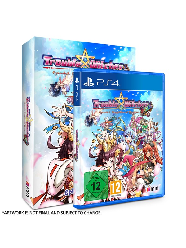 Trouble Witches Final! Episode 01: Daughters of Amalgam - Sony PlayStation 4 - Shoot 'em up
