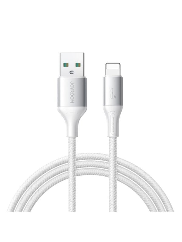 Produktfoto för Joyroom Flash Series Snabbladdning USB-A till Lightning Kabel 3A,  1m - Vit