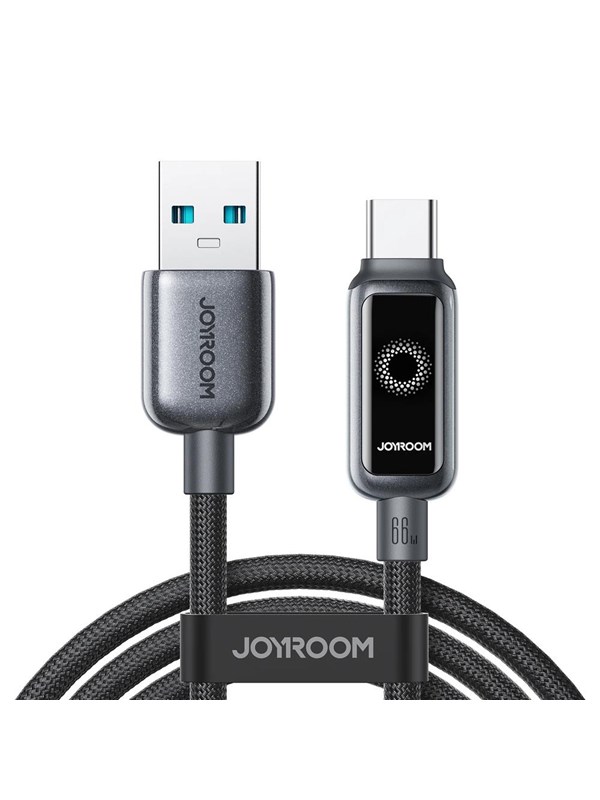 Joyroom S-A55 StarFlight 66W USB-A - USB-C cable 1.2m - black