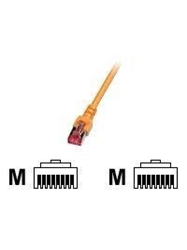 EFB NORDIC EFB-Elektronik ECOLAN patch cable - 0.5 m - orange - Orange - 0.5m