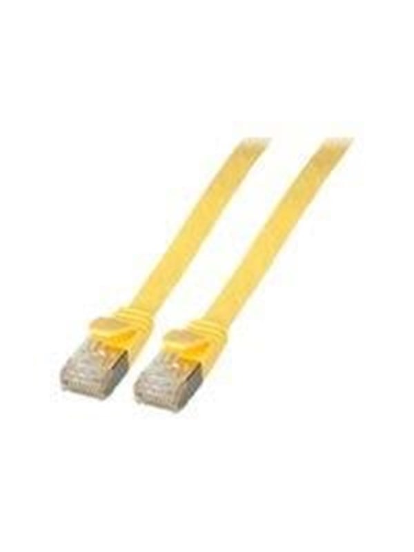 EFB NORDIC EFB-Elektronik patch cable - 50 cm - yellow - Gul - 0.5m