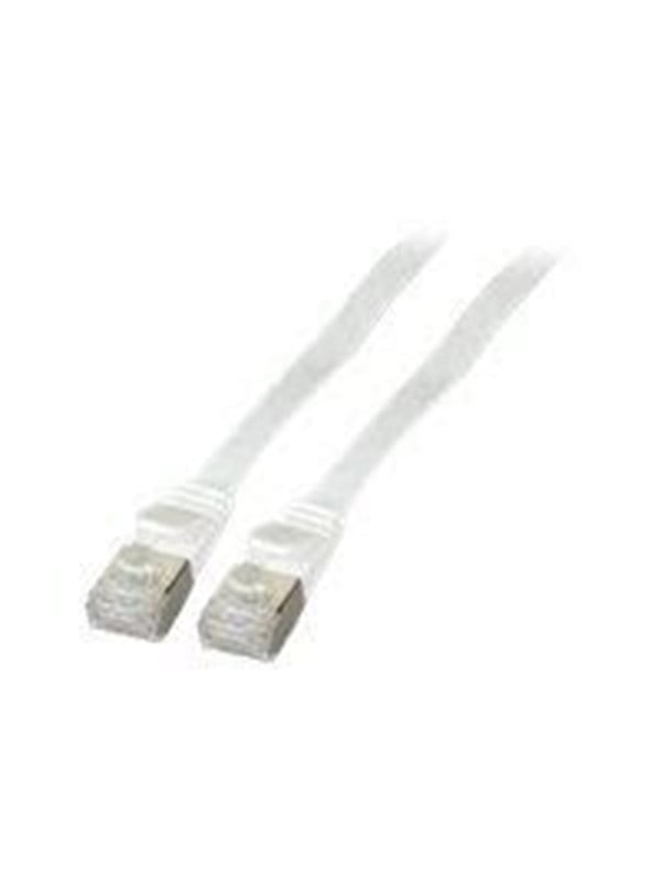 EFB NORDIC EFB-Elektronik patch cable - 5 m - white - Vit - 5m