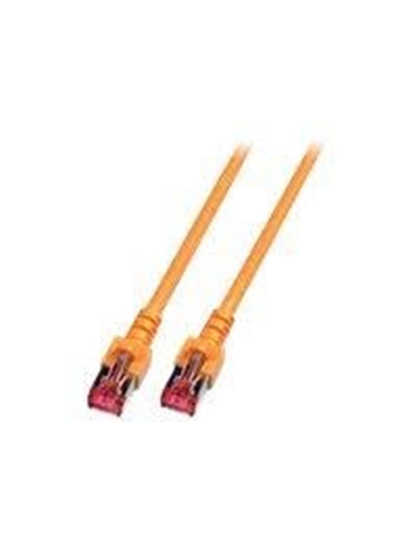 EFB NORDIC EFB-Elektronik ECOLAN patch cable - 15 cm - orange - Orange - 0.1m