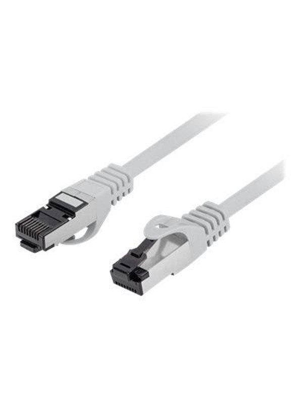 Lanberg patch cable - 25 cm - grey - Grå - 0.25m