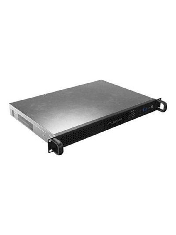 Lanberg SC01-3001-10B - rack-mountable - 1U - mini ITX - Chassi - Server (Rack) - Svart