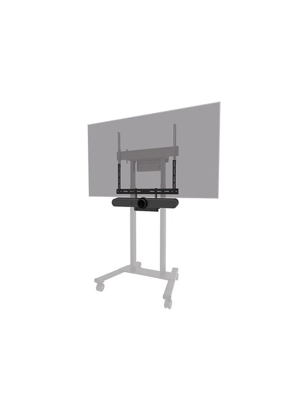 Neomounts AV60-500BL mounting kit - for video bar / laptop - universal - black - Max 8 kg - recommended for 43"-110"