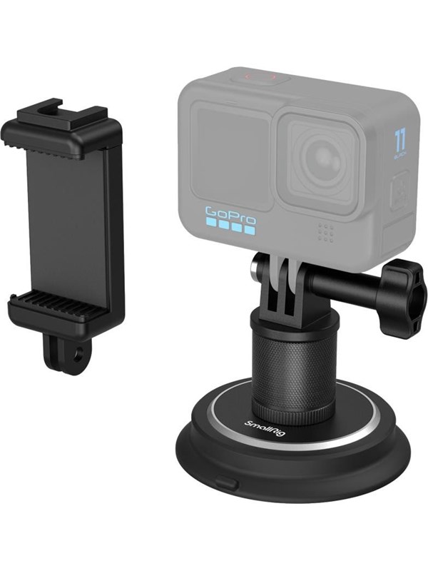 SmallRig 4347 Suction Cup Mounting Support for Action Cameras