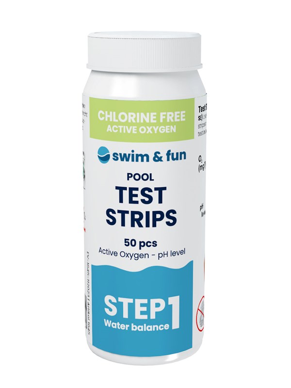 Swim &amp; Fun Teststickor Aktivt Syre 50 st