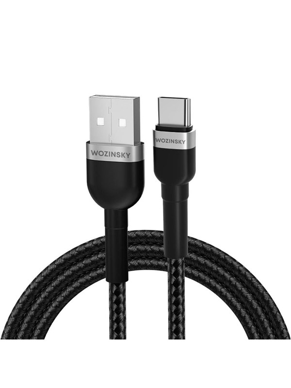Wozinsky WNBAC1 USB-A / USB-C 2.4A 1m Cable - Black