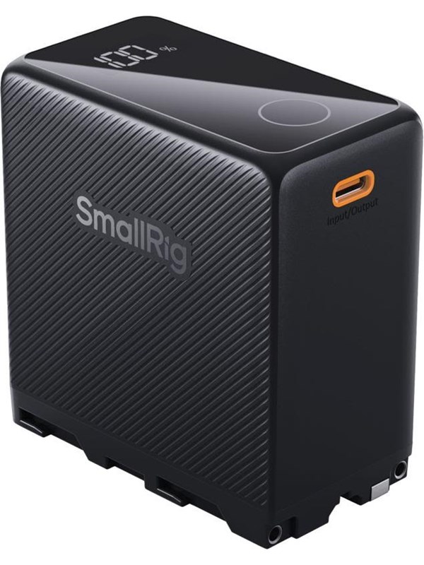 SmallRig 4469 Camera Battery USB-C Rechargeable NP-F970 Black