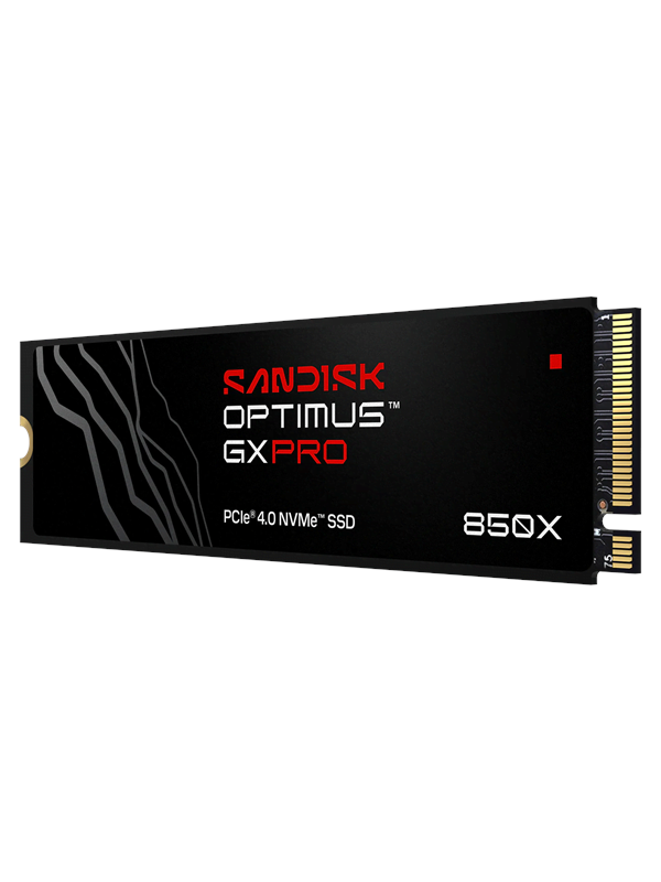 SANDISK Optimus GX PRO 850X SSD - 1TB - M.2 2280 - PCIe 4.0 - Utan värmespridare