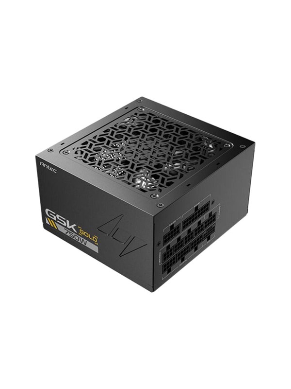 Antec GSK750 V2 - power supply - 750 Watt Strömförsörjning - 750 Watt - 120 mm - ATX - 80 Plus Gold certificate