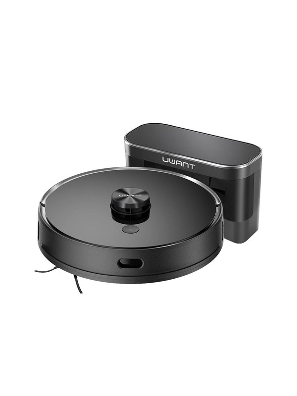 UWANT Robotdammsugare U100 Lite Robot Vacuum Cleaner with Mop Function + Charging Station - Grey