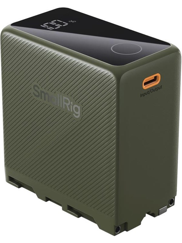 SmallRig 4577 Camera Battery USB-C Rechargeable NP-F970 Green