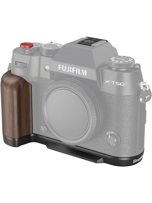 SmallRig 4784 Wooden L-Shape Grip for Fujifilm X-T50 Black