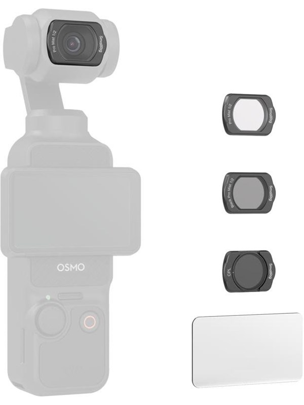 SmallRig 4775 Black / White Mist &amp; CPL Filter Set for DJI Osmo Pocket 3