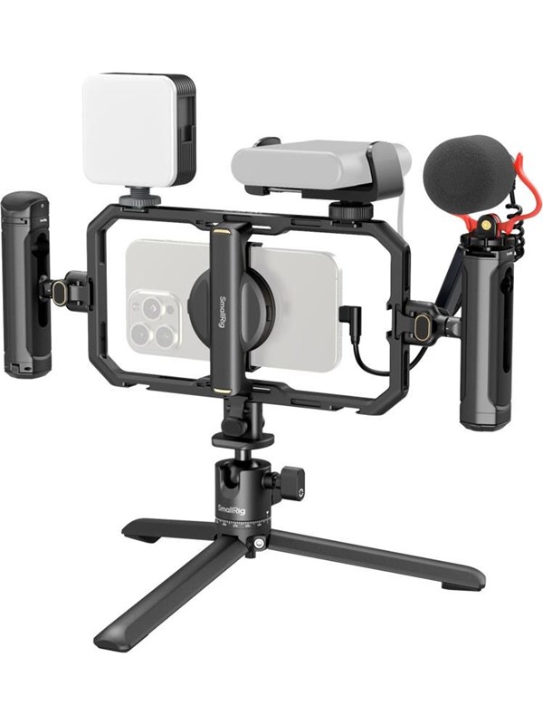 SmallRig 4704 All-in-One Video Kit for Smartphone Creators Qucik Pro Edition