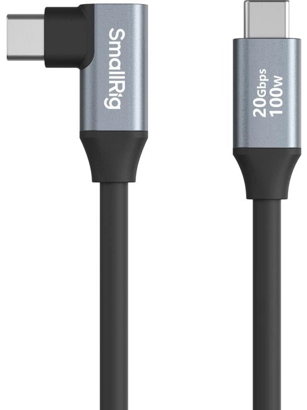 SmallRig 4791 USB-C (Straight) to USB-C (Angled) Data Cable 60cm