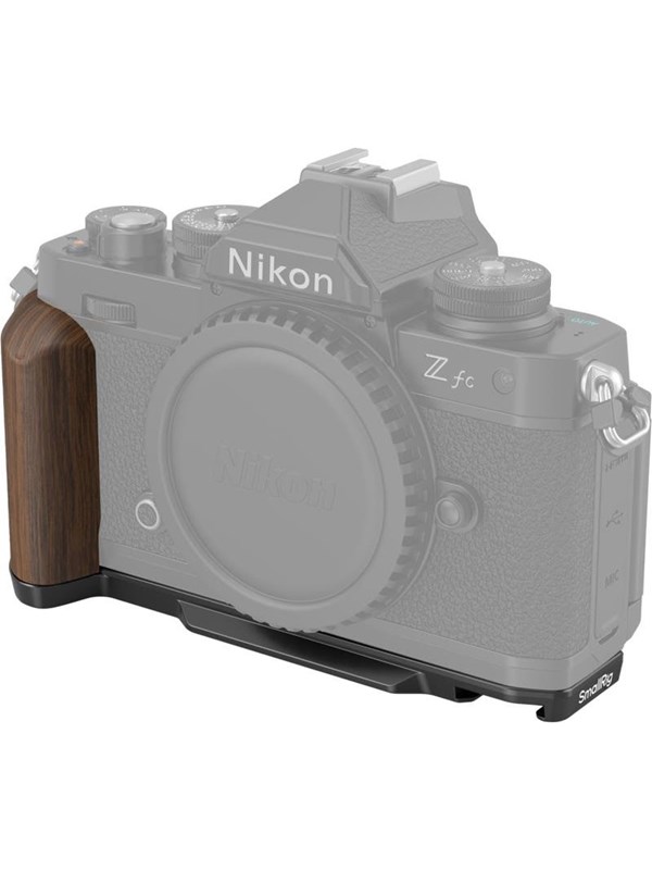 SmallRig 4802 Wooden L-Shape Grip for Nikon Z fc Black