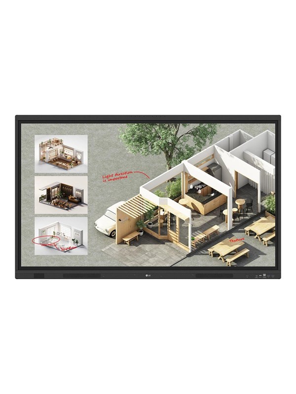 LG CreateBoard 55TR3DQ-B TR3DQ Series - 55" LED-backlit LCD display - 4K - for education / business
