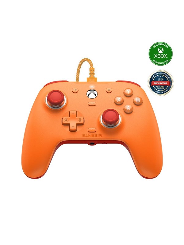 GameSir G7 SE Xbox Wired Controller - Vibrant Orange - Wired Controller - Microsoft Xbox One