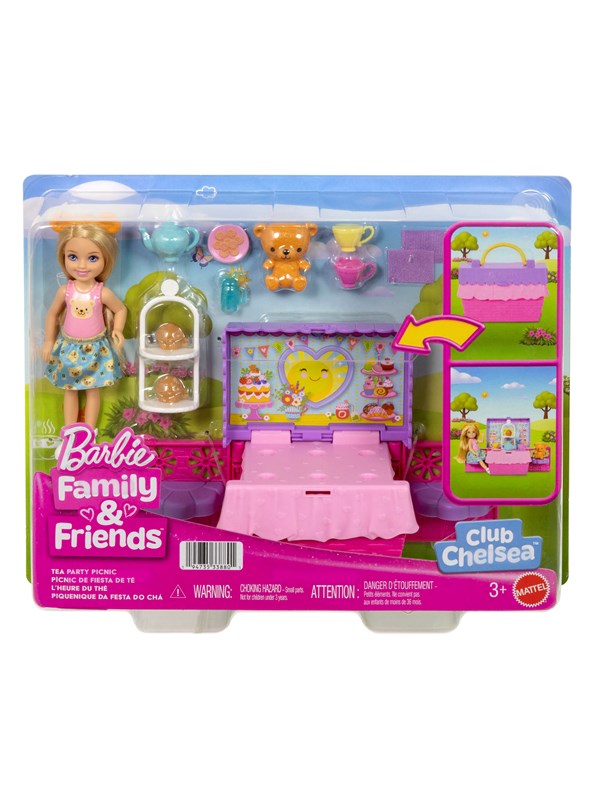 Barbie Chelsea Tebjudning Picknick