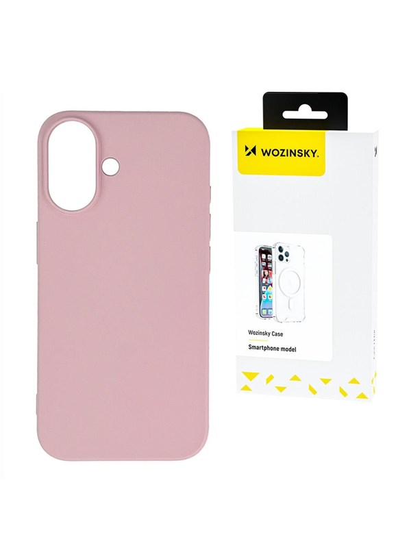 Wozinsky Silicone Case for Samsung Galaxy S25 - Pink