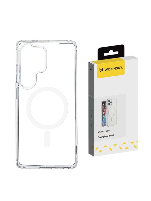 Wozinsky Ultra Clear MagSafe Case for Samsung Galaxy S25 - Transparent