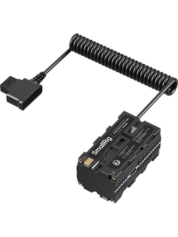 SmallRig 4884 D-Tap to Dual-Sided NP-F Dummy Battery Power Cable