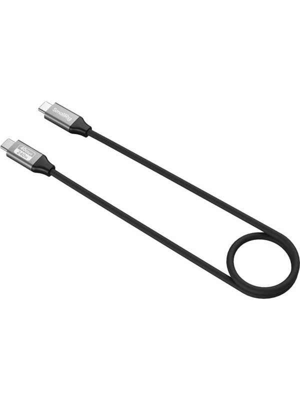SmallRig 5074 USB-C Data Cable (Straight to Straight 60cm (40Gbps + 240W + 8K)