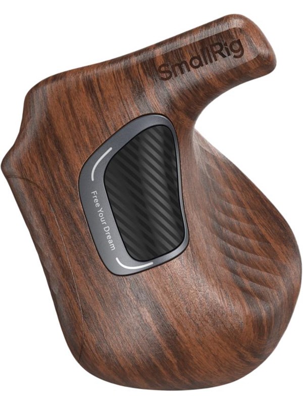 SmallRig 5161 ImageGrip Series Wooden Handle with NATO Clamp (Left Side)