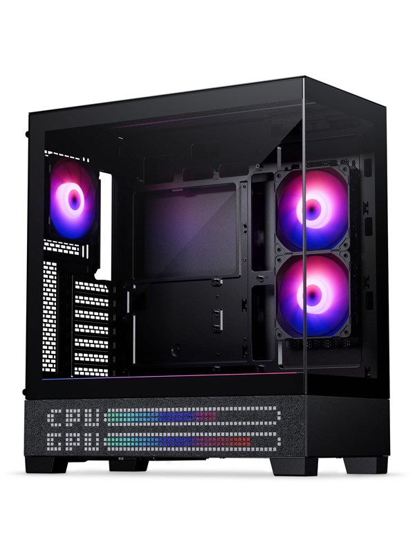 Phanteks XT View Matrix - Chassi - Miditower - Svart
