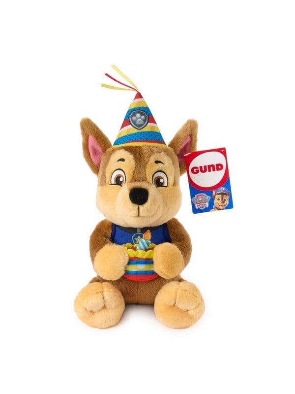 Paw Patrol Gund Birthday Plush Chase 24 cm