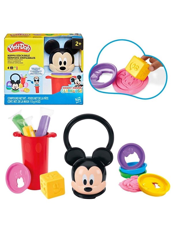 Produktfoto för Play-Doh Disney Musse Pigg Happy Stackable - Play-Doh -  Leksaksaffären