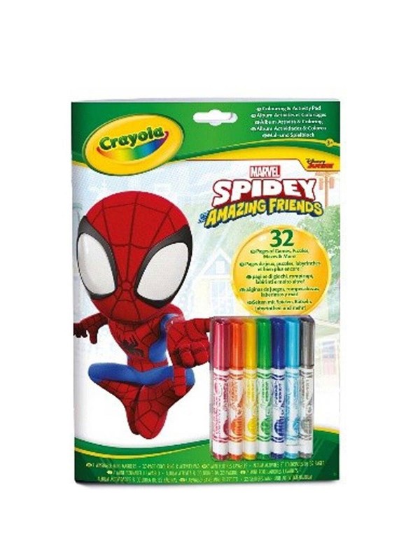 Crayola Coloring &amp; Activity Album Spidey