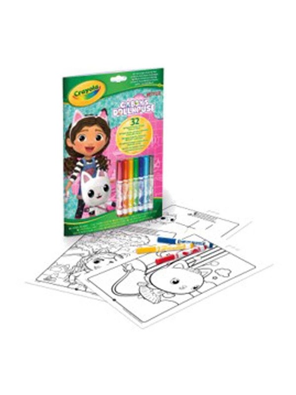 Crayola Coloring &amp; Activity Gabby'S Dollhouse