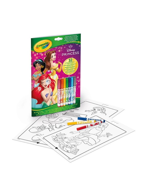 Crayola Coloring &amp; Activity Book Disney Princess